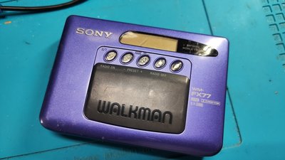 SONY WM-FX77 收音機 卡式隨身聽 卡帶隨身聽