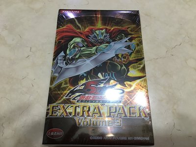 KONAMI日本遊戲王卡**美英包3~EXTRA PACK Volume3**一盒(10包)～全新正版～絶版品