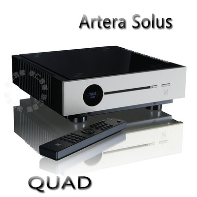 台中『崇仁音響發燒線材精品網』QUAD 『Artera Solus』綜合擴大機︱CD播放機︱ DAC︱前級