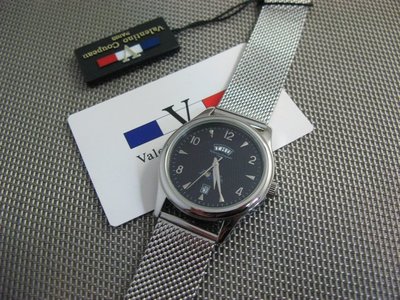 Valentino Coupeau 范倫鐵諾時尚日夜星期日期石英不鏽鋼米蘭帶腕錶 型號 :61288BG【神梭鐘錶】