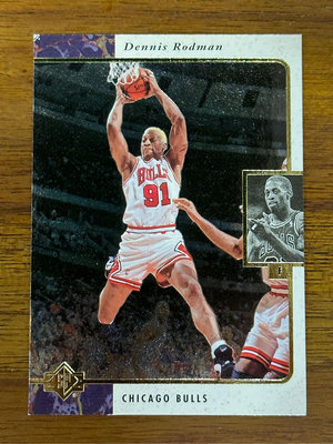 [NBA球卡] 1996 upper deck Rodman羅德曼 露鳥卡 #22 (角損)