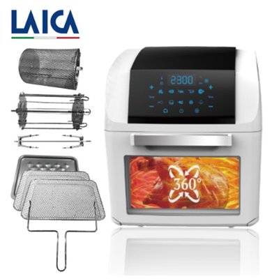 (私訊我給您大折扣)【LAICA萊卡】全域溫控多功能氣炸鍋HI9300 - 全配(氣炸,乾果,烘焙,烤)公司貨