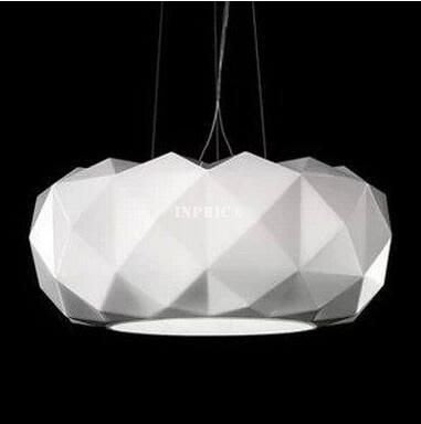 INPHIC-鑽石玻璃吊燈圓形現代客廳臥室酒吧吧臺書房吊燈具 40cm
