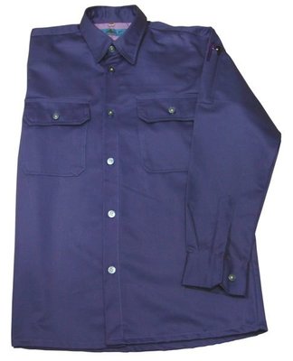 【元山行】工作服、團體制服、電焊衣、西工衣、牛仔衣 、工作襯衫 型號:淺紫色電焊衣