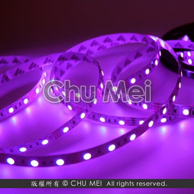 24V-幻彩變色LED-5050-SMD軟條燈(裸板) - 七彩 幻彩 變色 led軟條燈 軟燈條 條燈 燈條.