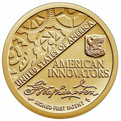 首枚 D版 創新系列第1枚-新澤西州 美國2018/2019年1元 紀念幣UNC