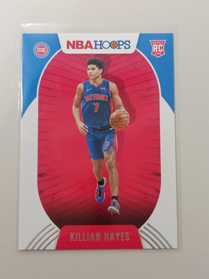 【NBA】第七順位活塞潛力RC，新人Killian Hayes，2020 Hoops盒卡