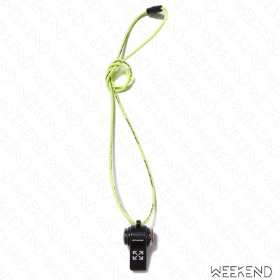 【WEEKEND】 OFF WHITE Compass Whistle 指南針 哨子 20春夏