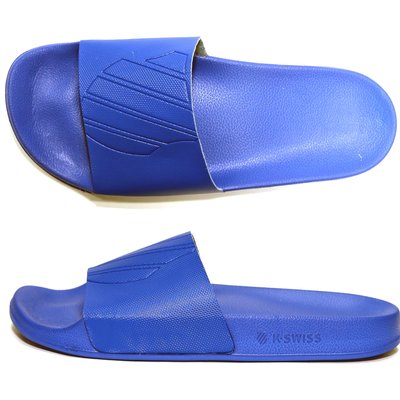 K-SWISS 75104-455 藍色 輕量運動拖鞋，尺寸偏小【男女同款，特價299元】617K