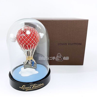 【敗金女的二手名牌】LV 路易威登 AERO行李箱 / 熱氣球造型水晶球