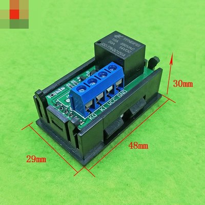 12V繼電器模組 開關模組LED數字顯示屏 定時延時迴圈接通斷開時間 W313-2[364539]