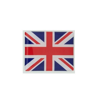 [德國SIP]VESPA 偉士牌 英國 ENGLAND 方形喇叭蓋貼紙/P牌徽章貼紙