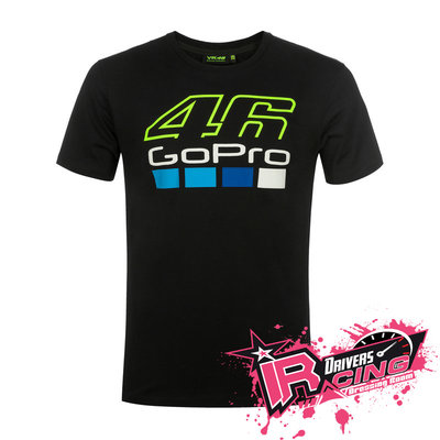 ♚賽車手的試衣間♚ VR46 Rossi 46 GOPRO T-shirt T恤 短袖