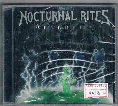 [鑫隆音樂]西洋CD-NOCTURNAL RITES : AFTERLIFE {727701799223} /全新