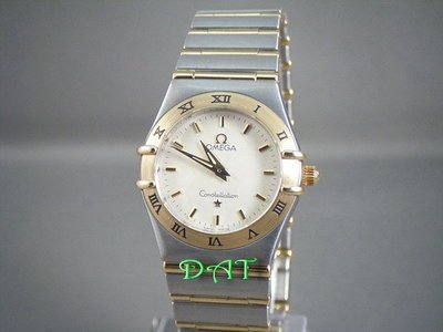 OMEGA 亞米茄 星座半金石英錶.有原廠保卡.錶徑25.5mm.新錶參考訂價110500元