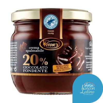 義大利Witors黑巧克力醬 la fondente 360 g chocolate