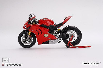 【熱賣精選】收藏模型車 車模型 預1:12 TSM 杜卡迪 Ducati Panigale V4 S 摩托車模型