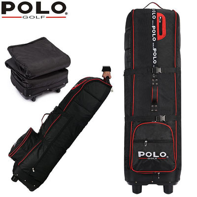 高爾夫球包polo高爾夫航空包 飛機托運包 加厚帶滑輪球包 golf旅行包