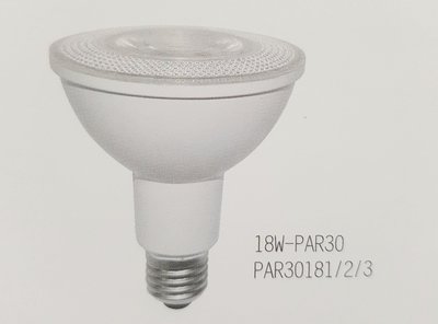 LED18W防水戶外燈泡PAR30 E27 IP65