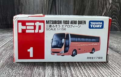 《GTS》純日貨 TOMICA 多美小汽車 NO01 三菱 AERO QUEEN 785316