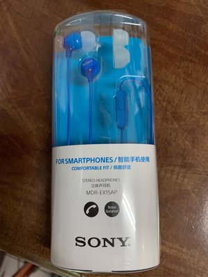 Sony 入耳式立體聲耳麥MDR-EX15AP/LI