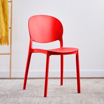 工廠團購椅子PP塑料椅子家用加厚靠背椅疊放收納餐椅戶外凳子