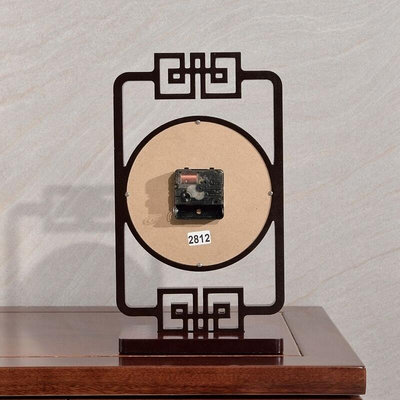 時鐘 中國風 復古座鐘 臺鐘 客廳桌面 中式大臺式坐鐘古典臥室擺件時鐘ZB03