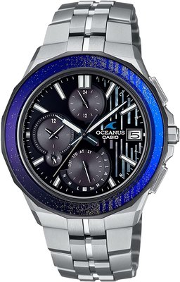 光華.瘋代購 [空運包稅可面交] CASIO OCEANUS OCW-S5000MB-1A JF 太陽能電波錶 限量