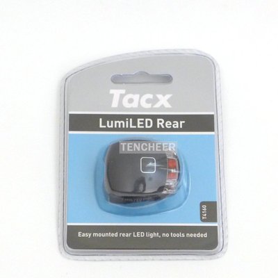 ＜TENCHEER＞ Tacx LumiLED Safety Light T4160 車尾燈 red LED (腳踏車 自行車 單車 後車燈 尾燈 後燈 車燈