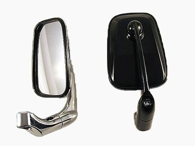 DDX 牛角大方鏡 ST-552 陶瓷電鍍 後照鏡 照後鏡 車鏡 附螺絲