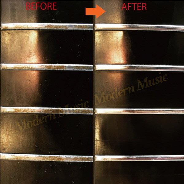 How to Clean & Polish your Guitar and Bass Frets with FRINE Fret Polish 