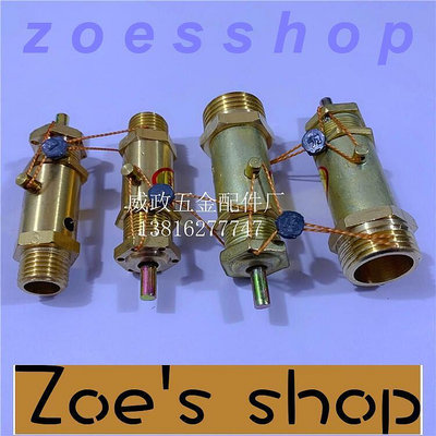 zoe-彈簧式鐵球安全閥空壓機洩壓閥鍋爐自動排水蒸汽開關2 3 4 6分