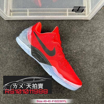 Nike Zoom Kobe 5 Venomenon 5 毒液 紅黑 紅 黑 黑曼巴 科比 籃球鞋 果凍底 膠底