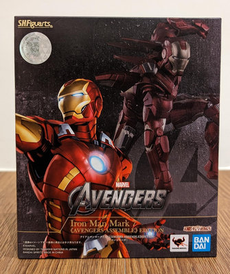 日本 萬代 Bandai 魂商店限定 SHF 鋼鐵人 MK7 馬克7 Marvel 復仇者集結 Iron Man Mark Avengers 漫威