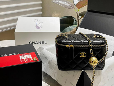 【二手包包】小羊皮 Chanel 小金球 調節扣 做到全球斷貨就是它，chanel金球盒子包沒錯了，又是香奈NO51917