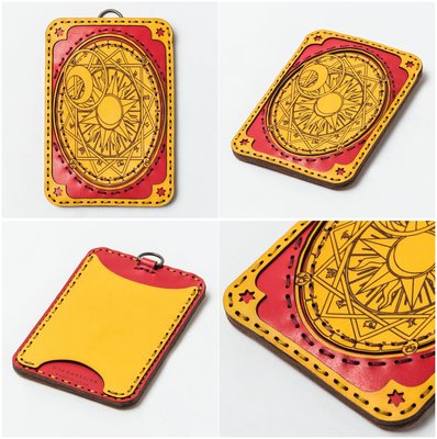 已售出 庫洛魔法使 日本工匠手工製作 卡套 卡夾 票卡 悠遊卡