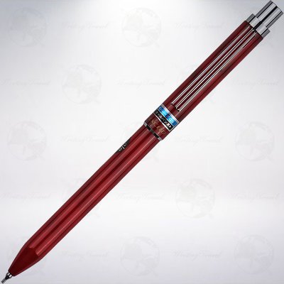 絕版! 日本 三菱鉛筆 uni EXCEED 二用筆: 紅色/Red