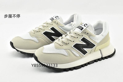 NEW BALANCE 1300 美國製 米白黑 皮革 復古 慢跑鞋 MS1300JW 男女鞋  -步履不停