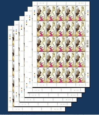 【熱賣精選】2018年香港 金庸小說人物 紀念郵票 完整大版張1套6版 全品保真