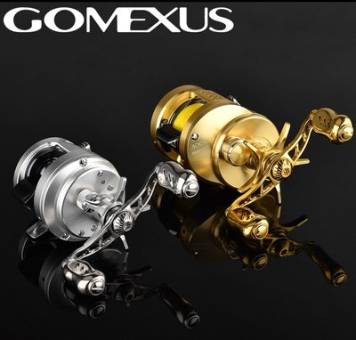 【現貨】Gomexus 鋁合金 輕量化手把 90-100mm shimano daiwa 小烏龜 水滴輪 捲線器 改裝