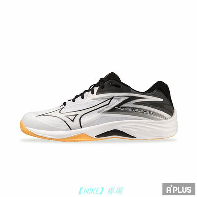 【NIKE 專場】耐吉MIZUNO 男 排羽球鞋 THUNDER BLADE 排球鞋 白色 -V1GA237051