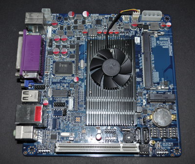 Intel ITX-H27 Ver. 1.3 主機板+Atom D2550 CPU (NM10 1.86G 2C4T)