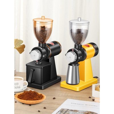 電動咖啡豆研磨機小飛鷹磨豆機家用小型意式手沖咖啡機磨豆器新款~特價