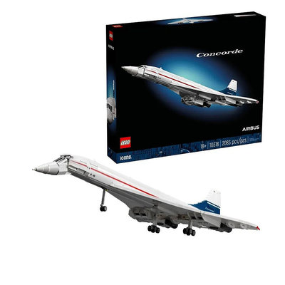 現貨 樂高 LEGO Icons系列 10318 協和號客機 Concorde AirBus 全新未拆 公司貨