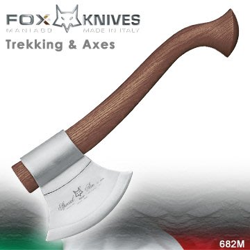 【angel 精品館 】義大利 FOX Trekking & AXES 戰斧 / 紅木柄 682M