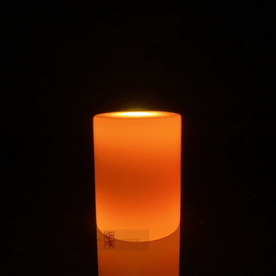 珈瑪-24小時LED蠟燭燈-大型*1粒(USB充電附電源線)-宗黃色LED純蠟蠟燭防水電子蠟燭燈供佛燈充電式蠟燭充電蠟燭