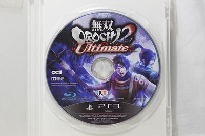 PS3 日版 無雙 OROCHI 蛇魔 2 Ultimate 裸片有盒