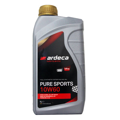 【易油網】ARDECA 10W60 PURE SPORTS 10W-60 全合成機油 雙酯類 TOTAL