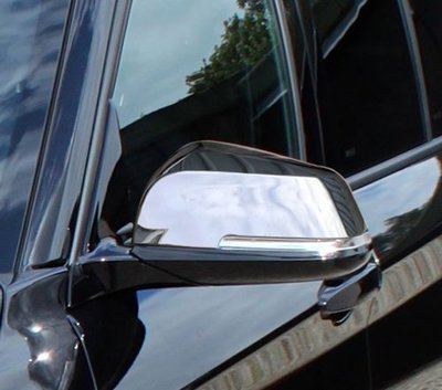 現貨熱銷-易車汽配 BMW 1 F20 2012~on 116I 118I 120I 125I 改裝 鍍鉻銀 後視鏡蓋