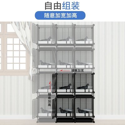 現貨熱銷-鴿子籠自由空間家用特大號三層鴿舍棚組合配對大型排籠肉鴿養殖籠